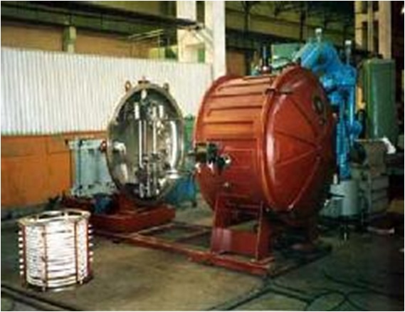 Vacuum furnace for casting with bottom casting mold («Electromekhanica», Rzhev)